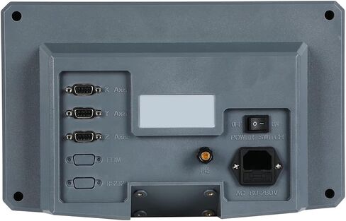 مجموعة كاملة 3 محاور LCD قراءات رقمية DRO مع 3 قطع 0-1000 مللي متر مستشعر التشفير الخطي الزجاجي لمخرطة الطحن YH800-3S in Kuwait