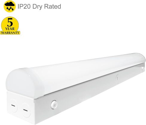 NUWATT 2 FT LED Linear Mini Strip Light with Bi-Level Motion Sensor (4 Pack) 20W 2,600LM 120-277V, CCT Switch TRI Color: 30/40/50k, UL/DLC, Surface Mount and Hanging Ceiling Lighting Fixture in Kuwait