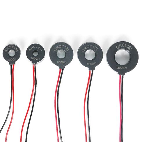 AC Current Transformer QNCT18L 5A 5mA 10A 10mA 20A 20mA 30A 15mA 50A 25mA 100A 50mA 1:2000 1Pcs(QNCT03L 2000/1) in Kuwait