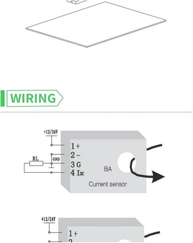 BA20-AI/V التيار المتناوب الاستشعار الحالي إخراج نقل معزول DC0-5V محول تيار الأتمتة الصناعية in Kuwait
