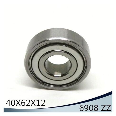 6908ZZ تحمل ABEC-1 (10 قطعة) 40x62x12 مم قسم رقيق 6908 ZZ الكرات 6908Z 61908 Z in Kuwait
