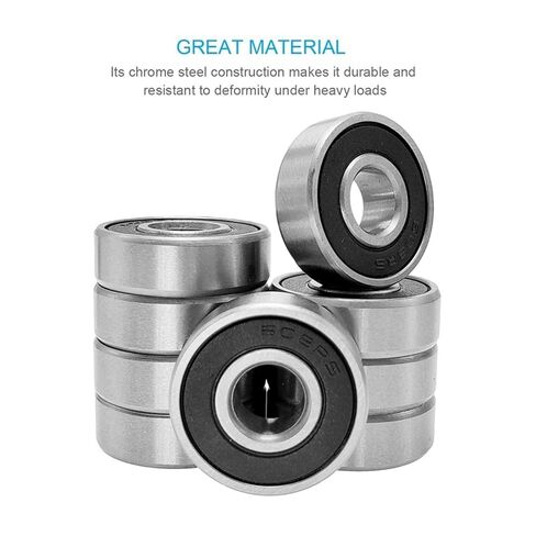صغيرة مختومة الصلب الكرة تحمل 60 قطعة/المجموعة 608 2RS الكرة تحمل ABEC-5 8X22X7mm الأخدود العميق الكربون الصلب مختومة محامل in Kuwait