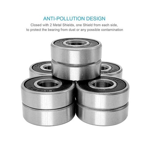 صغيرة مختومة الصلب الكرة تحمل 60 قطعة/المجموعة 608 2RS الكرة تحمل ABEC-5 8X22X7mm الأخدود العميق الكربون الصلب مختومة محامل in Kuwait