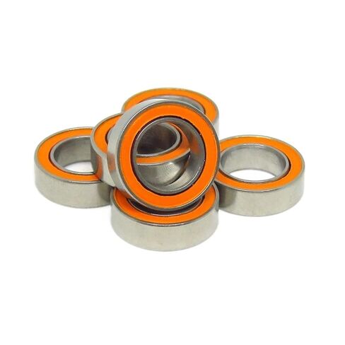 Small Sealed Steel Ball Bearing 10pcs SMR106C 2RS 6x10x3mm Hybrid Ball Bearings in Kuwait