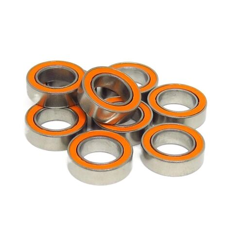 Small Sealed Steel Ball Bearing 10pcs SMR106C 2RS 6x10x3mm Hybrid Ball Bearings in Kuwait