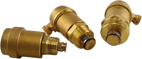 Brass Air Vent Valve Automatic Pressure for Solar Water Heater Relief Value Hardware Tools(DN25) in Kuwait