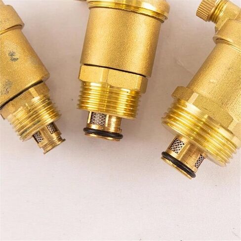 Brass Air Vent Valve Automatic Pressure for Solar Water Heater Relief Value Hardware Tools(DN25) in Kuwait