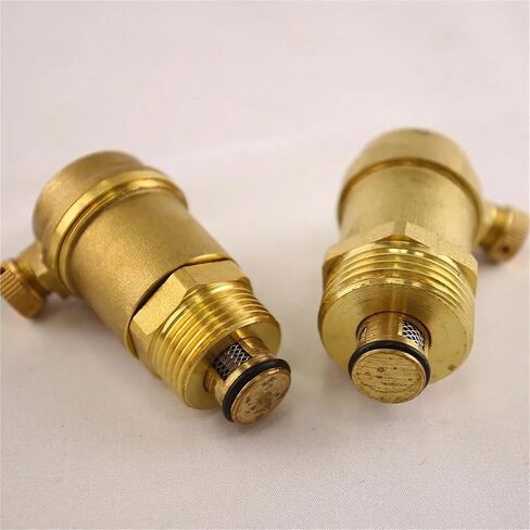 Brass Air Vent Valve Automatic Pressure for Solar Water Heater Relief Value Hardware Tools(DN25) in Kuwait