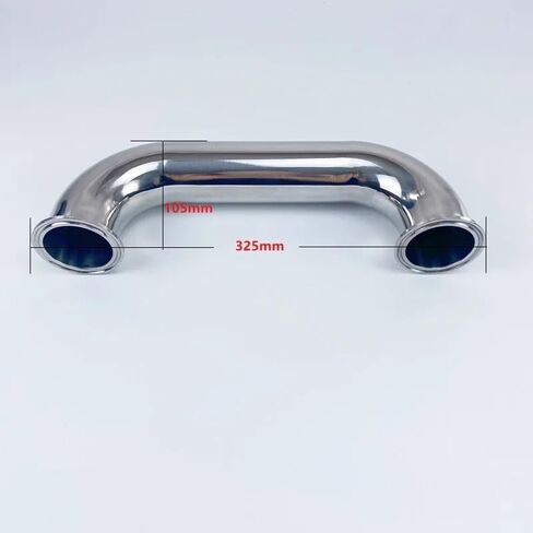 2‘’(51mm) OD64mm Tri Clamp U-shaped pipe fittings SS304 Stainless Fitting Spliter in Saudi Arabia