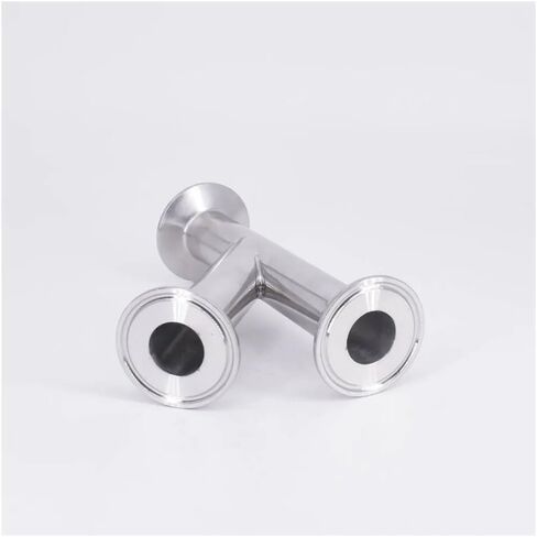 25mm 1" Pipe OD 1.5" Tri Clamp Oblique Y Shaped 3 Way SUS 304 Stainless Fitting Spliter Beer Wine in Kuwait