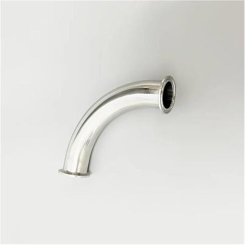 1.5" (38mm) Tri-Clamp Big 90-Degree Pipe,Feerule OD50.5mm SS304 Elbow Tube Fitting in Saudi Arabia