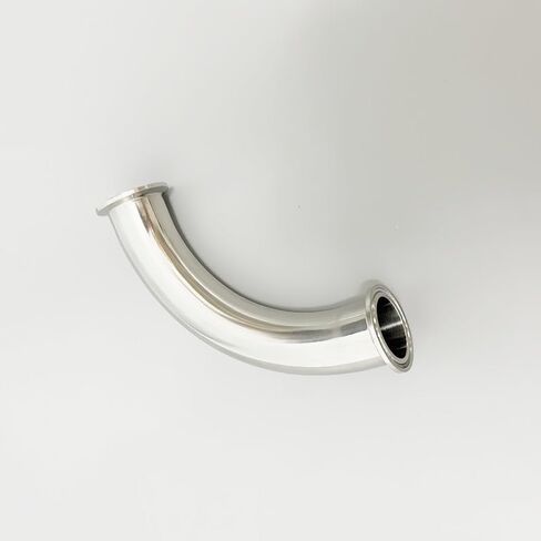 1.5" (38mm) Tri-Clamp Big 90-Degree Pipe,Feerule OD50.5mm SS304 Elbow Tube Fitting in Saudi Arabia