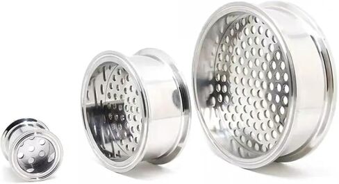 1.5'' 38mm OD50.5mm Tri Clamp Stainless Steel 304 Filter Plate For Accessories in Saudi Arabia