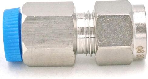 M14x1.5mm متري أنثى إلى 8 مللي متر OD أنبوب 304 ماسورة من الفولاذ المقاوم للصدأ ضغط المناسب الاتحاد موصل in Kuwait