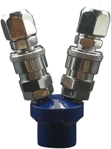 2 طرق 1/4 "أنثى C نوع خرطوم هواء مقرنة سريعة موصل مقبس عادي غير قفل وذكر أنبوب 8 مللي متر in Kuwait