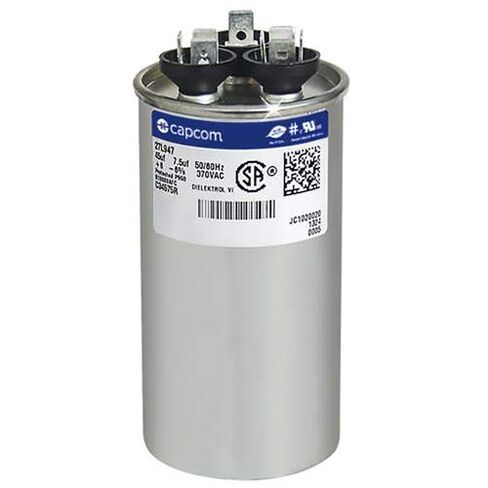 OEM Upgraded Replacement for Carrier Bryant Payne Round Capacitor 45/7.5 370 Volt P291-4573RS in Kuwait