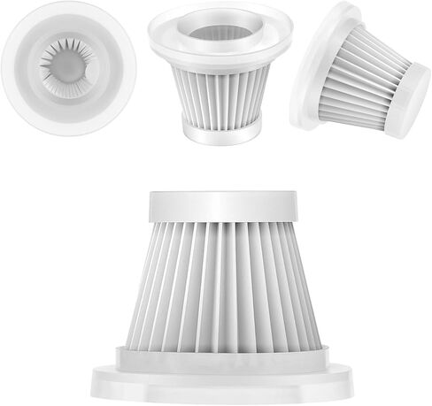 2 PCS Replacement Filters for Absob AB-101 Series Cordless Handheld Vacuum Cleaner, Removable and Hand-washable Filter Accessories in Kuwait