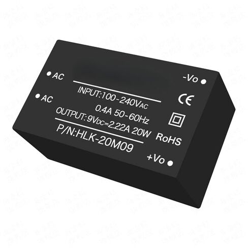 AC/DC Isolated Power Supply Module 220V to 9V 20W Single Output in Kuwait