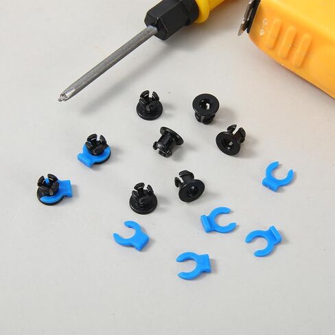 20 Piece Bowden Tube Coupler Set 1.75mm Bowden Tube Clips Bowden-Coupler Collet Clamp Clip Od 4mm 3D Printer Parts Accessories for 3D Printer in Kuwait