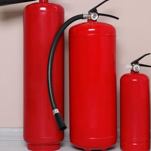 5 قطع خرطوم طفاية حريق مع فوهة بديلة لطفاية المواد الكيميائية الجافة 4 كجم خرطوم حريق مرن برأس حديد لسلامة الأعمال والمرافق in Kuwait