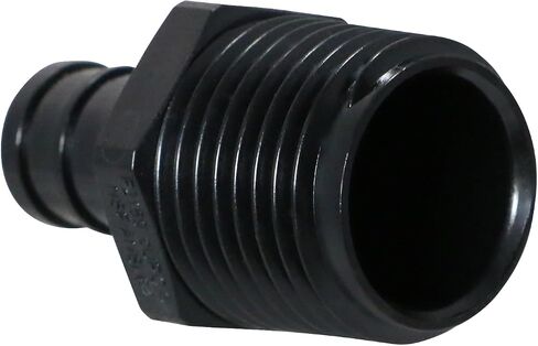 محول XFITTING 1/2 بوصة Pex B x 3/4 بوصة ذكر NPT، سبيكة بولي، 5 قطع in Kuwait