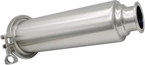 1.5“ 2“ Tri Clamp Filter Stainless Steel SS304 Sanitary Pipe OD 25 38 51mm Straight Filter 100/150 Mesh Filter for Homebrew(150 mesh,OD51mmxferrule64) in Kuwait