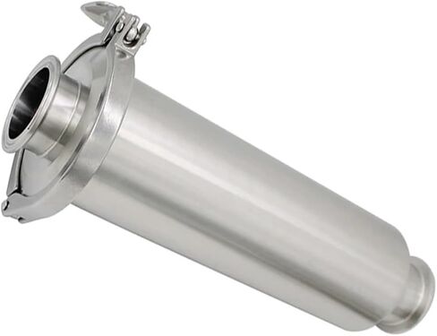1.5“ 2“ Tri Clamp Filter Stainless Steel SS304 Sanitary Pipe OD 25 38 51mm Straight Filter 100/150 Mesh Filter for Homebrew(150 mesh,OD51mmxferrule64) in Kuwait