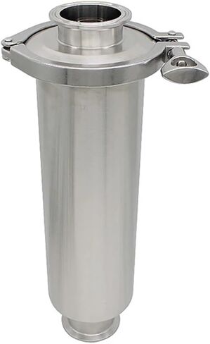 1.5“ 2“ Tri Clamp Filter Stainless Steel SS304 Sanitary Pipe OD 25 38 51mm Straight Filter 100/150 Mesh Filter for Homebrew(150 mesh,OD51mmxferrule64) in Kuwait