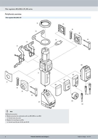 Filter Pressure reducing Valve MS4-LFR-1I4-D7-ERV-AS MS4-LFR-1I4-D7-ERM-AS MS4-LFR-1I4-D7-CRV-AS(1i4-d6-crm-as) in Kuwait