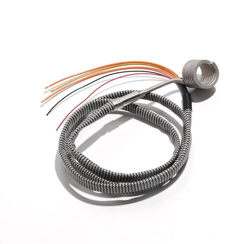 1pcs Runner Band Heater Sprue Bushing in Runnerless Molding 30x25-45mm with K Thermocouple 110V/220V 250W-550W(3x3mm,110V_IDXH 30X25MM 250W) in Kuwait