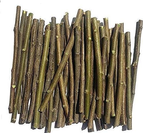 Natural Organic Neem Datun Traditional Teeth Cleaning Twigs, Chemical-Free Oral Care,Vacuum-Packed, 10 Pack in Kuwait