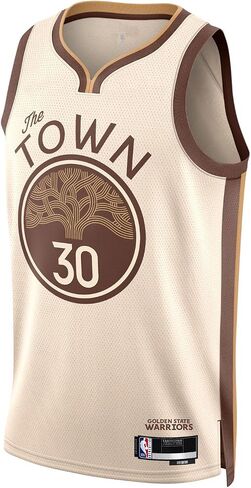 ستيفن كاري غولدن ستايت ووريورز NBA Kids Youth 8-20 Tan City Edition Swingman Jersey in Kuwait