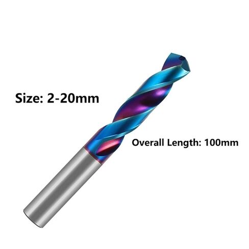 6mm-7.9mmx100mm Drill Bits Set, Spiral Flute Twist Drill Bit 1Pcs(Size:7.3mm 1pc) in Kuwait
