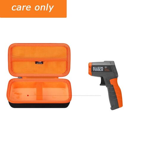 Hard EVA Carrying Case Compatible with Klein Tools IR1 Infrared Thermometer, Waterproof Shockproof Protective Tool Storage Travel Box (Case Only) in Kuwait