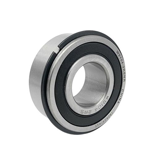 W9104-2RSNR W9104-2RS 19.05X42X17.462 Mm Single Row Deep Groove Ball Bearing with and Snap Ring 1Pcs in Kuwait