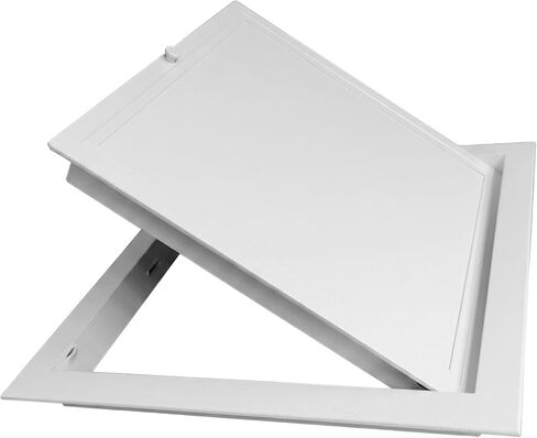 Access Door, Wall Access Panel Aluminum Alloy Square Panel with Pull Handle Waterproof & Rustproof Door for Plumbing/Ceiling/Networks, 16X16in. in Kuwait