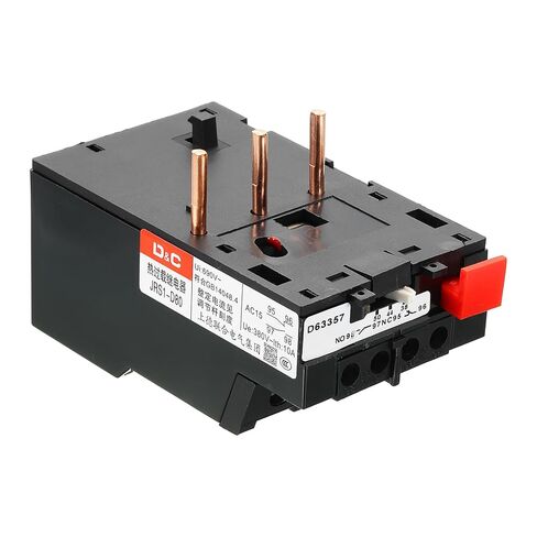 مرحل كهربائي حراري للحمل الزائد من MECCANIXITY AC220V/380V، 30-40A قابل للتعديل لحماية المحرك من انقطاع الطور وتعويض درجة الحرارة للمعدات الصناعية in Kuwait