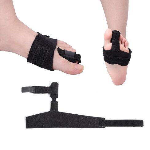 Toe Splint for Broken Toe, Adjustable Hammer Toe Corrector with Aluminum Support, Breathable Toe Straightener for Big Toe, Mallet Toe, Claw Toe, Fractured Toe, Fits Left & Right Foot in Kuwait