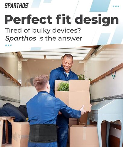 Sparthos Back Support Belt [Size X-Small] x Ice Packs for Injuries [Size XL] in Kuwait