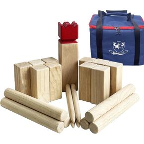 مجموعة ألعاب Kubb لعبة رمي الخشب الصلب لعبة الفايكنج لعبة الرمي الخشبية in Kuwait