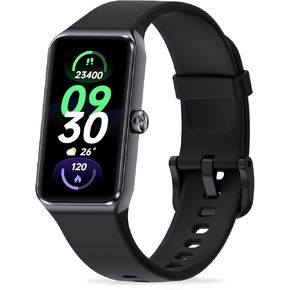 Fitness Tracker, Activity Trackers with 24/7 Heart Rate Blood Pressure Blood Oxygen Sleep Monitor, Step Counter with 100+ Sports Modes, Calorie Smart Watch Pedometer for Men Women in Kuwait