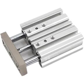 1PC MGPM Type Pneumatic Compact Guide Cylinder MGPM12/16/20/25/32/40/50/63/80 Stroke 10mm-300mm(25mm Stroke,MGPM80) in Saudi Arabia