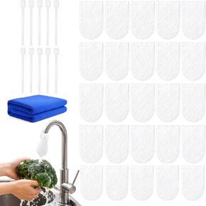 100PCS Faucet Filter Bags for Kitchen Sink, PP Fiber Faucet Covers in Saudi Arabia