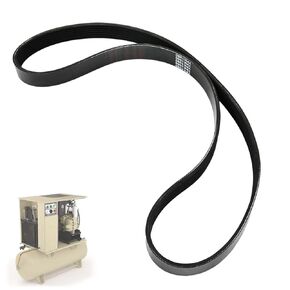 ضاغط هواء لولبي V-Belt 89306302 متوافق مع Ingersoll Rand UP6 10hp 150psi / 15hp 125psi، حزام محرك مطاطي أسود in Kuwait