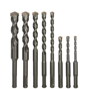1Pcs SDS Plus Masonry Concrete Drill Bits YG8 Carbide Tip Hammer Drill Bit 110/160/210/260/300/310/350/400/450mm(8x160mm(10PCS)) in Kuwait