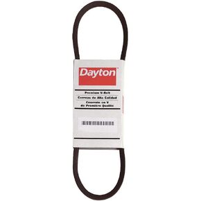Dayton AX45 Cogged V-Belt, Outside Length 47" Fabric Cover, Rubber Body, Polyester Cords 1YVX1-1 Each in Kuwait