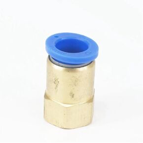 5pc 1/8" Female to Fit Tube O/D 12mm Pneumatic Push In Connector Union Quick Release Air Fitting Plumbing in Kuwait