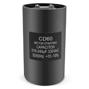 CPT1881 CPT00429 Dual-Run Motor Start Capacitor Fit for Trane/American Standard HVAC Motors 216-240 MFD ±6% Tolerance 330VAC in Kuwait