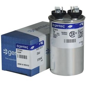 GE/Genteq Z97F9602 / 97F9602-20 فائق التوهج MFD 370 فولت VAC Genteq مكثف تشغيل مستدير بديل in Kuwait