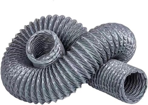 6 Inch Flexible Ducting Hose - Versatile 2" to 20" Ventilation and Exhaust Duct for Tight Spaces(L10mxID400mm) in Kuwait